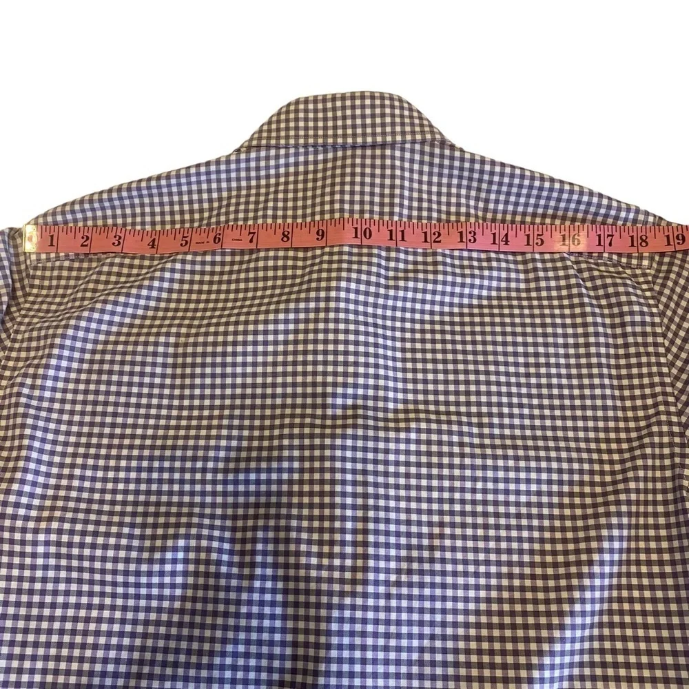 Banana Republic Slim‎ Fit Mens Plaid Button Down Shirt